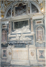 cappella Medici di Gragnano- Girolamo d'Auria - Sepolcro di Camillo de' Medici (1596)